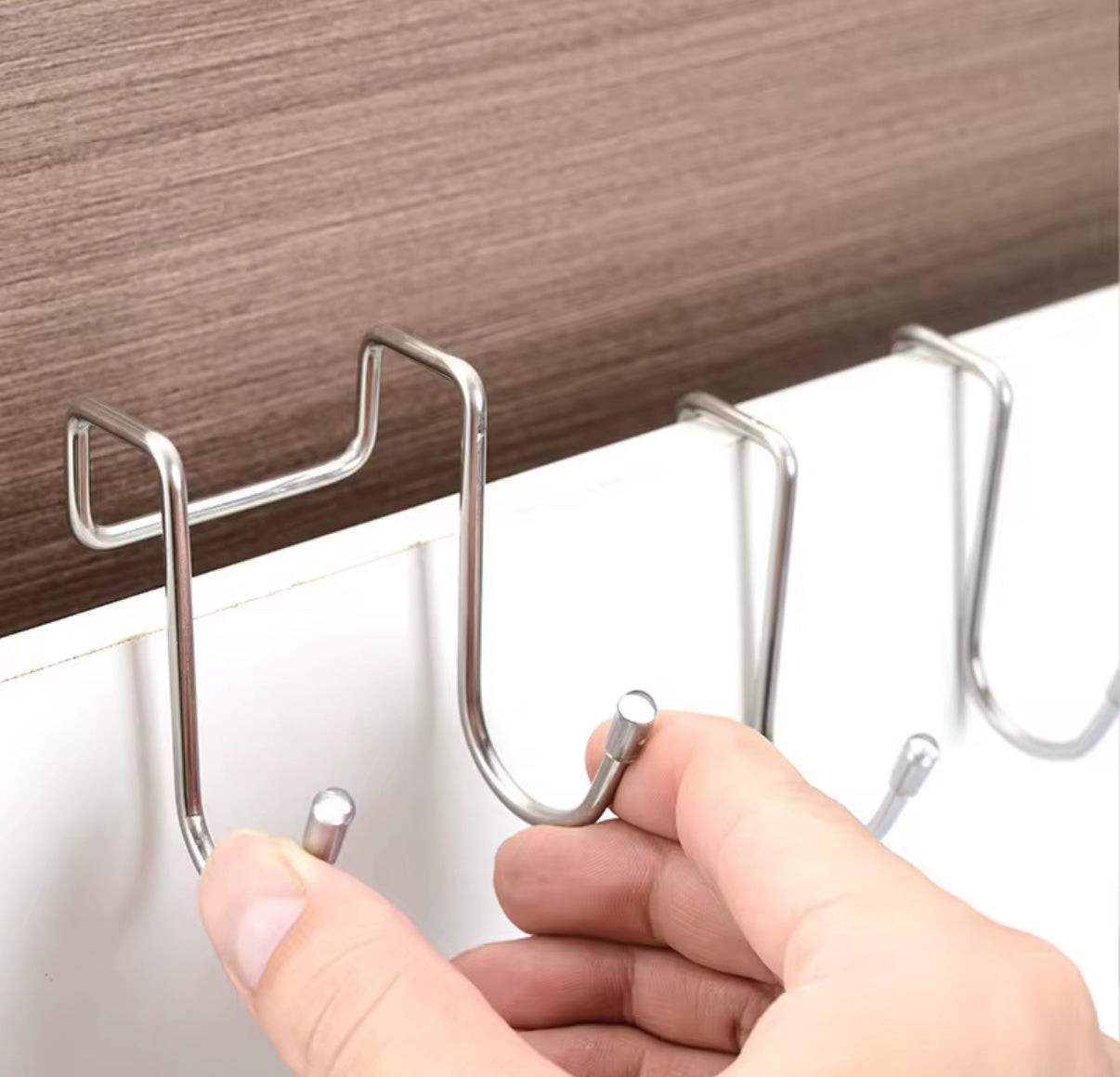 Metal free punching S shape hook for hanging, 6cm