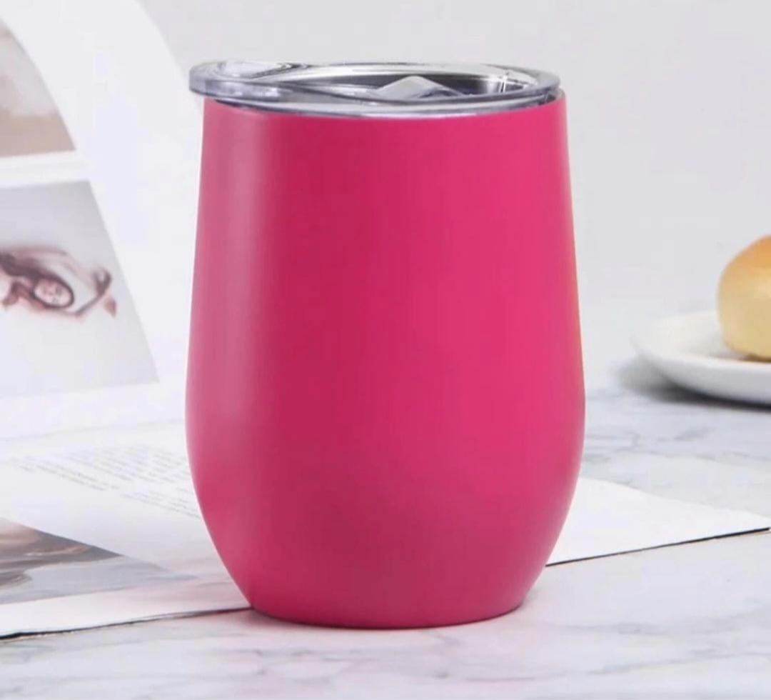 Stainless steel thermos cup with lid