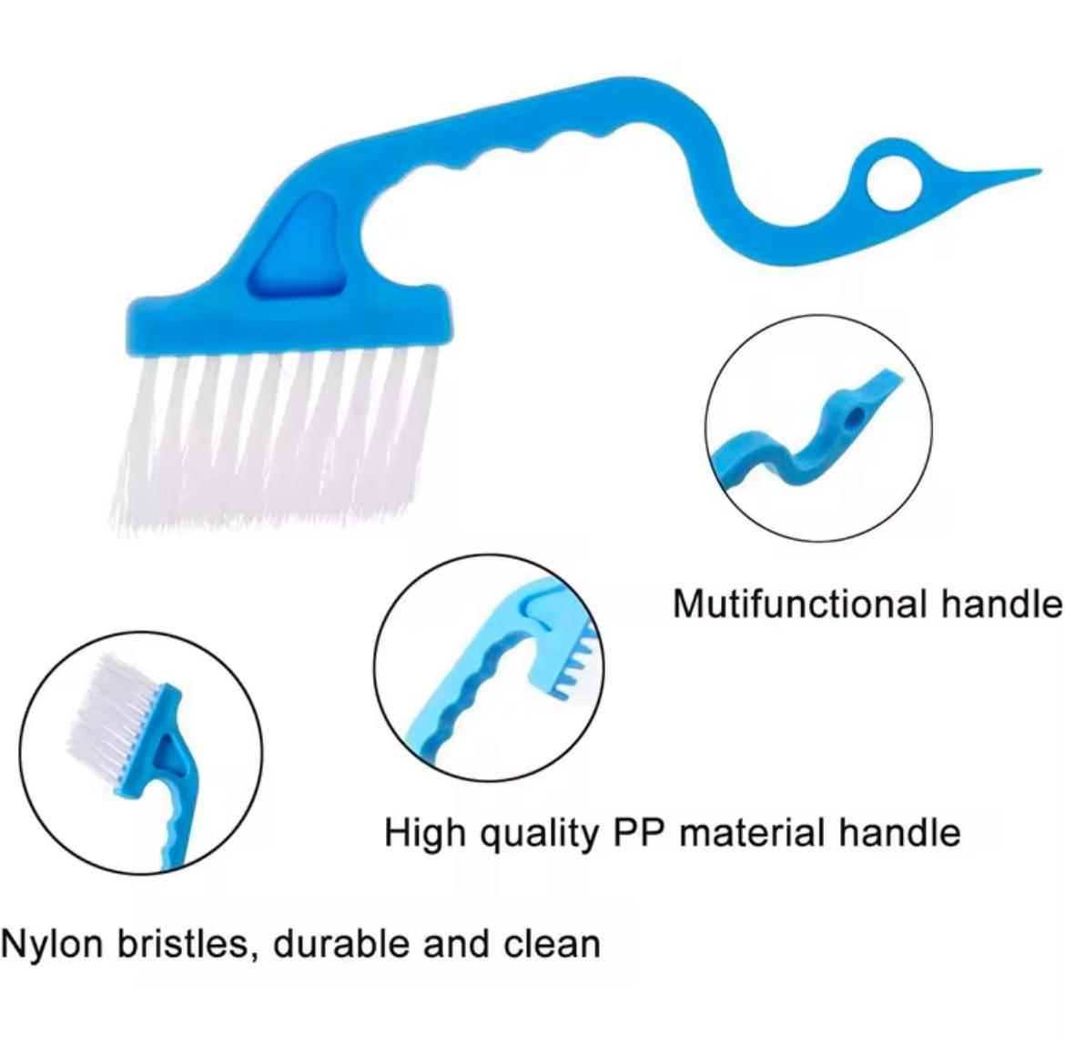 Multi- purpose gap and tile joint cleaning brush (2 pcs)
