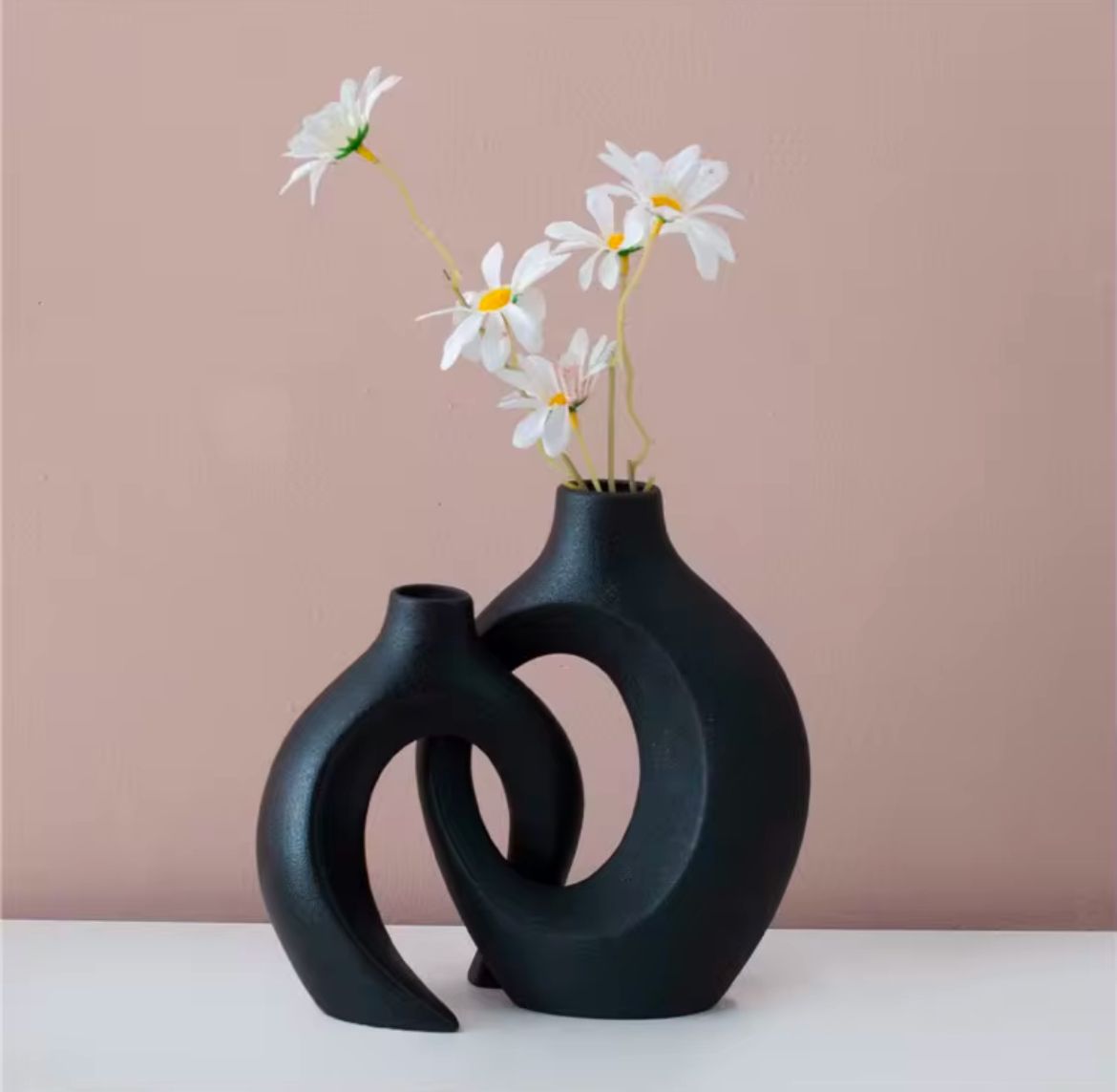 Ceramic flower vase plant pot modern design