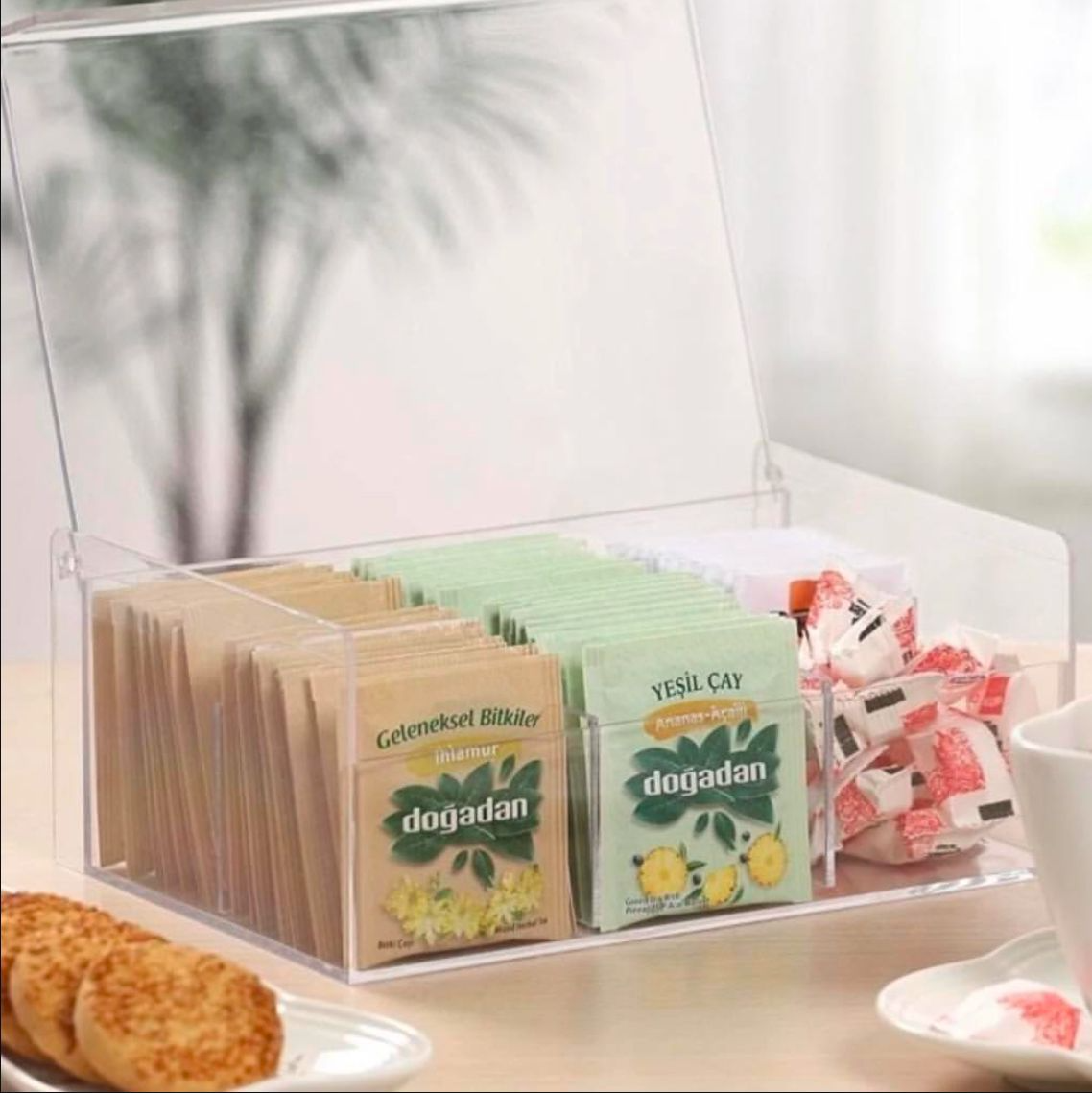 Multipurpose acrylic storage box