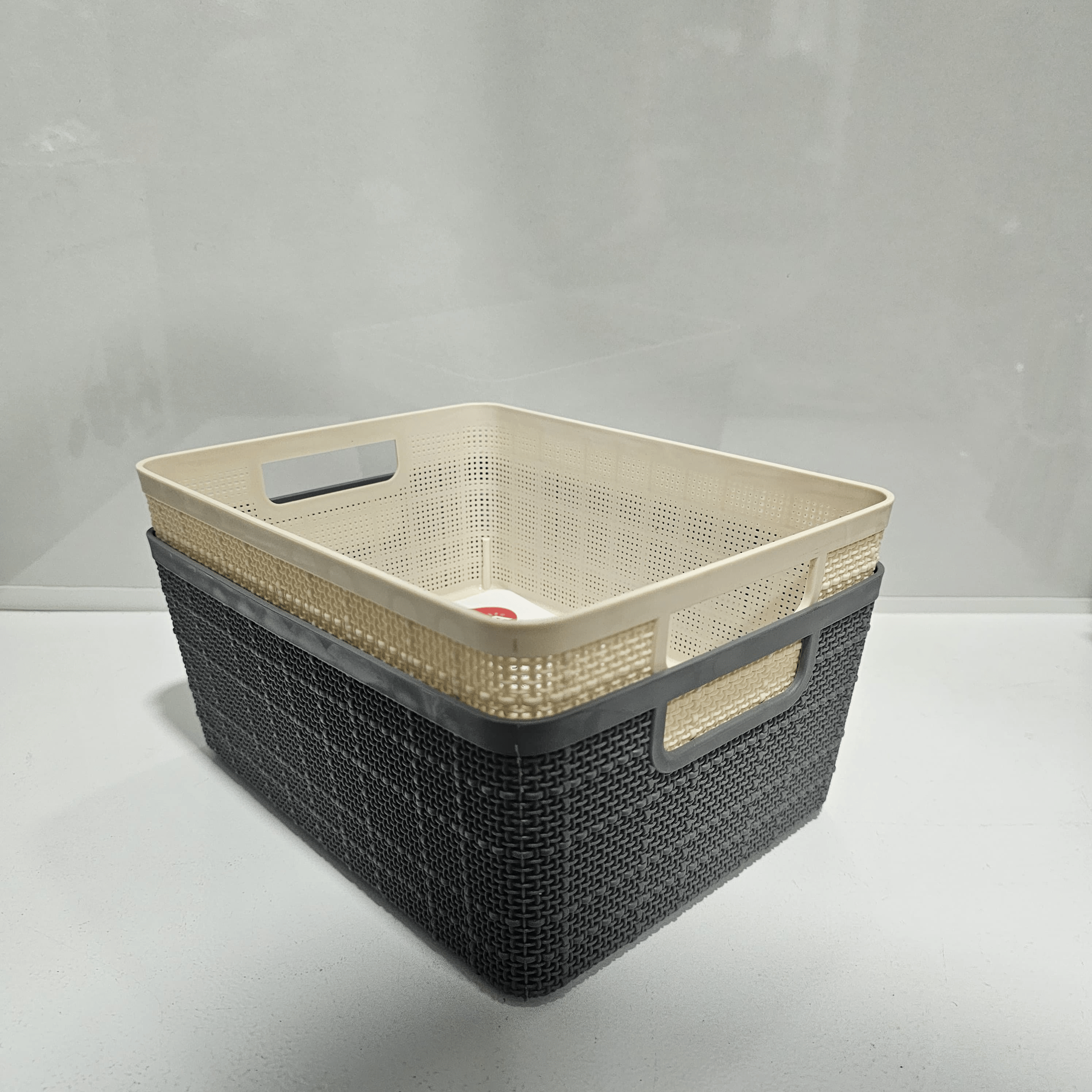 Multifunctional storage basket