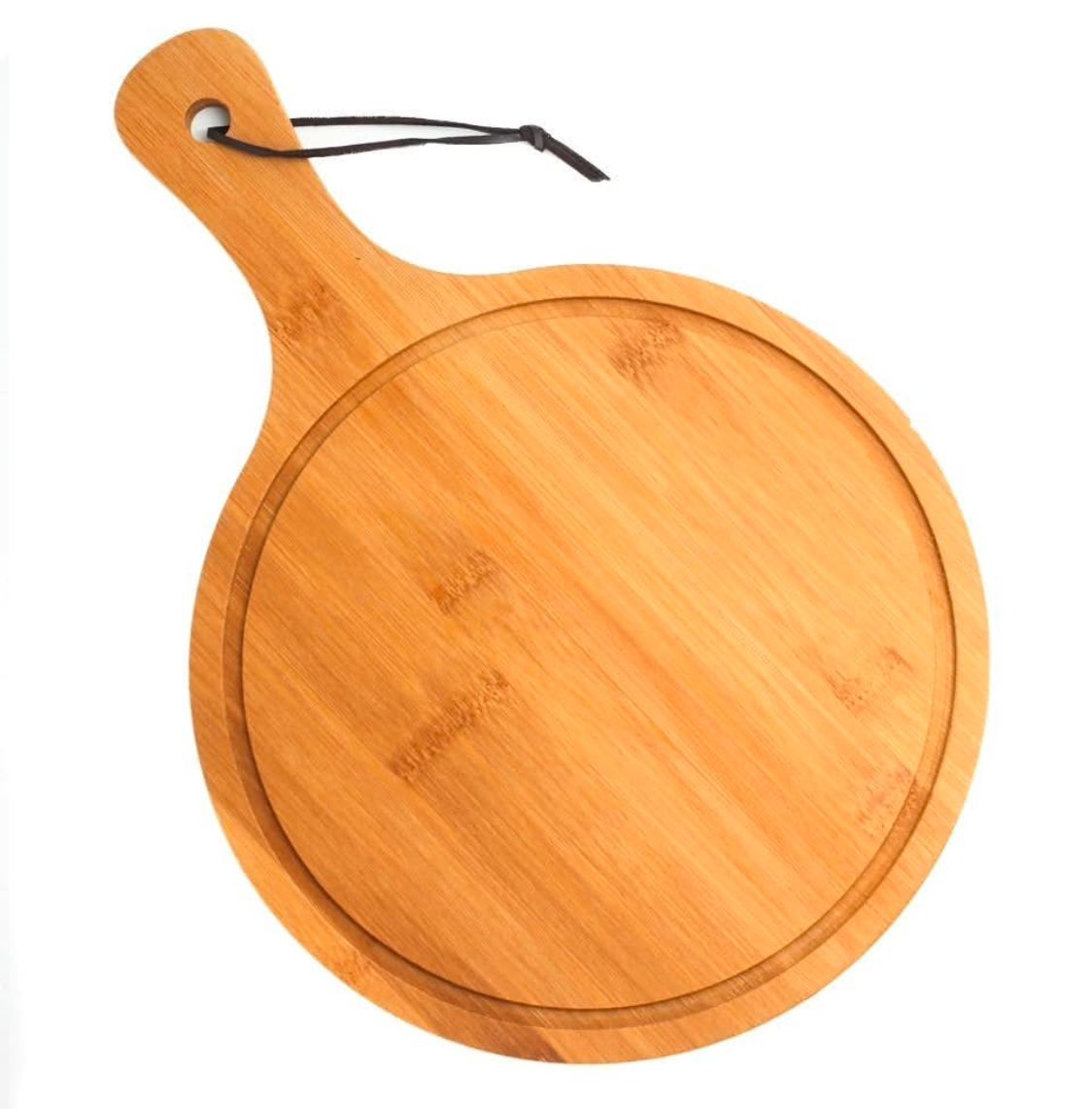 Round wooden pizza board 30cm
