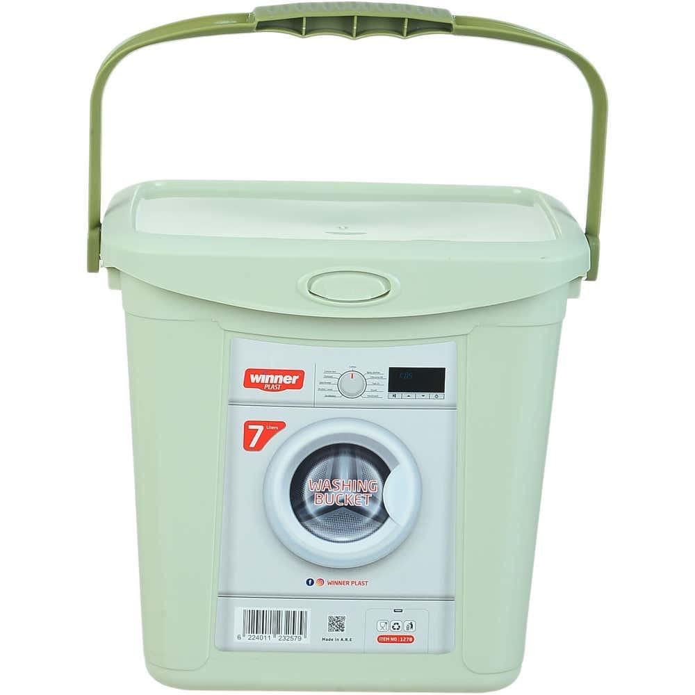 Laundry powder container with handle 7L 24*20*17 cm