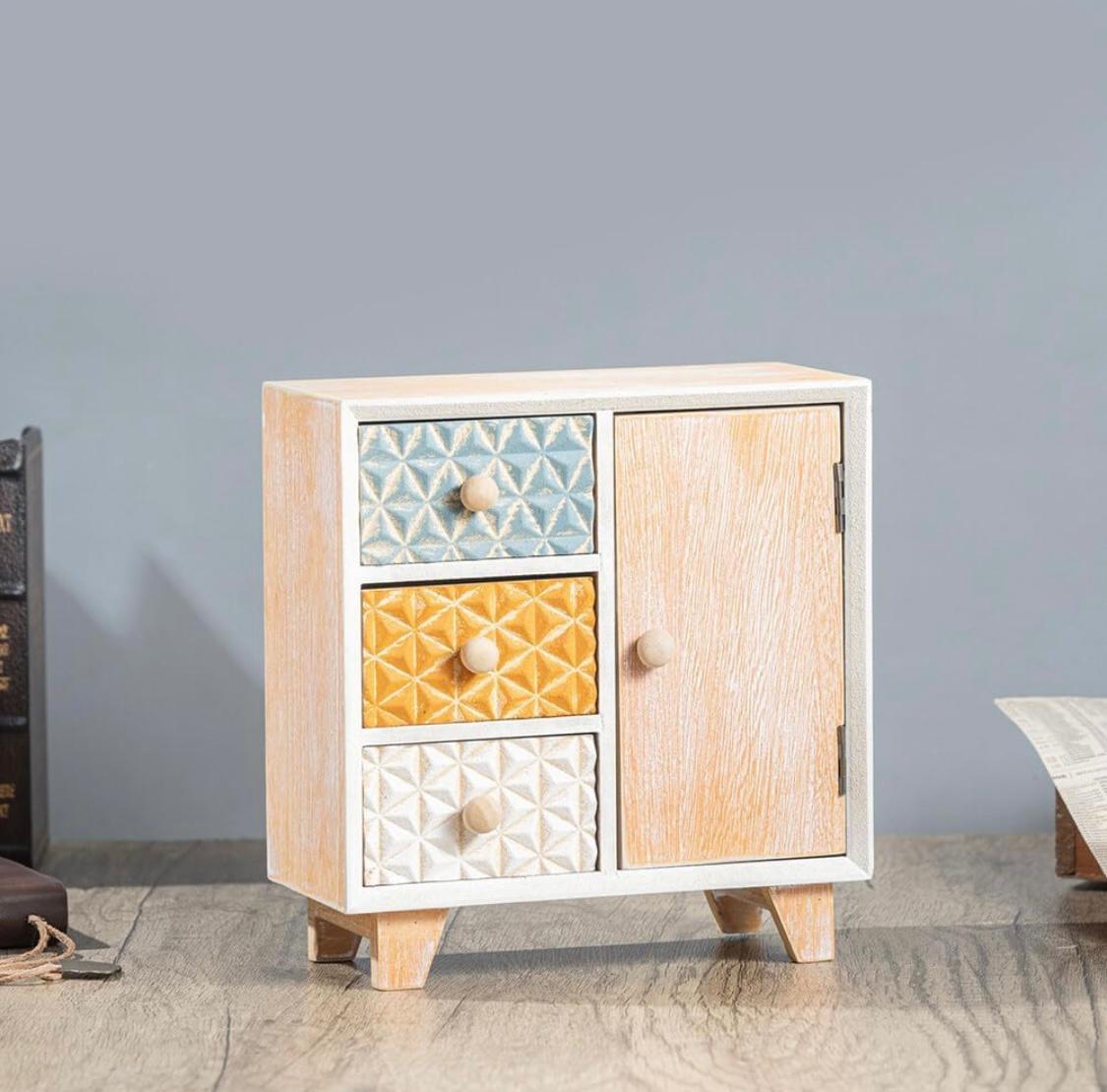Wooden mini drawers 20*21 cm
