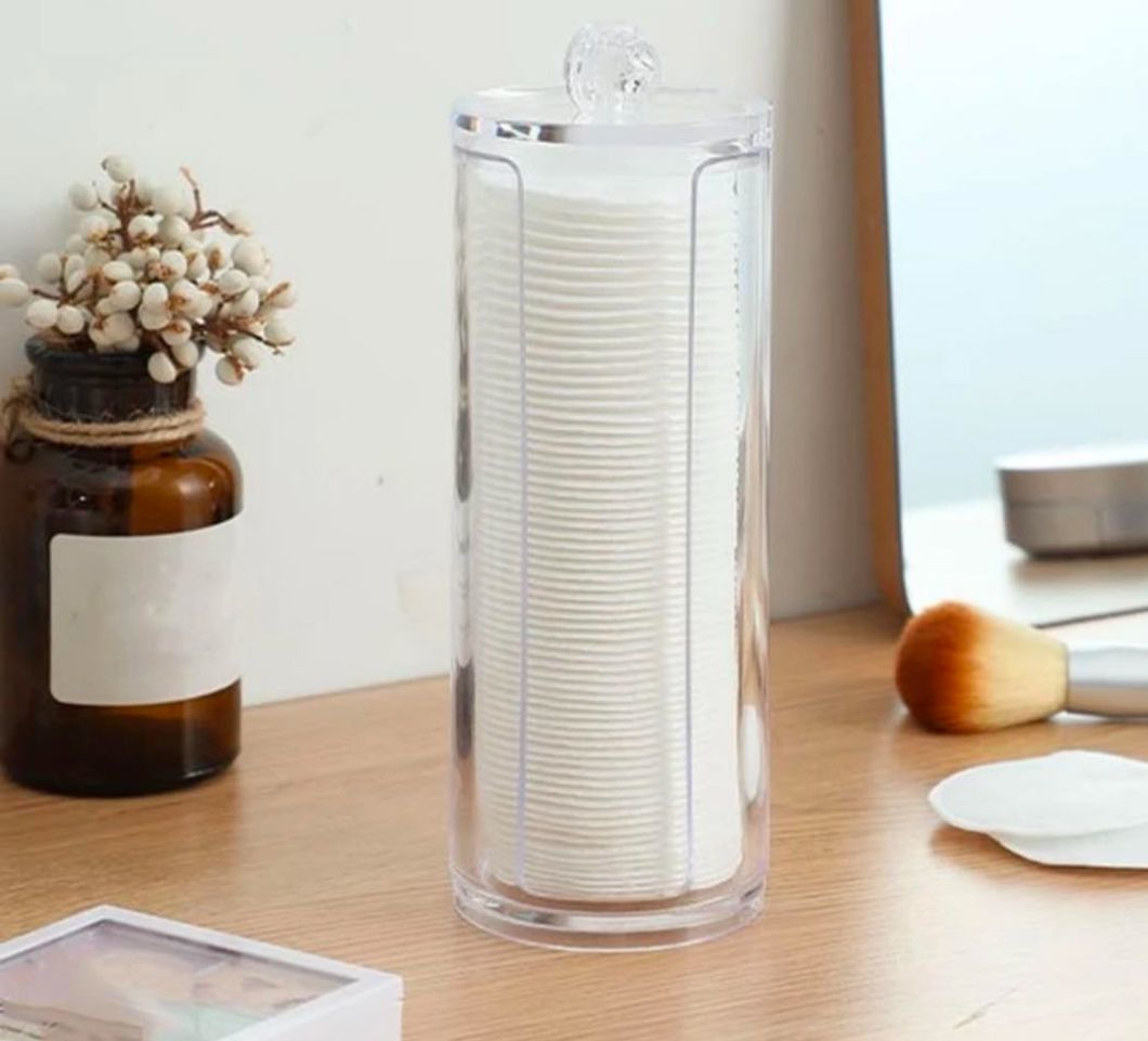 Cotton disk organizer
