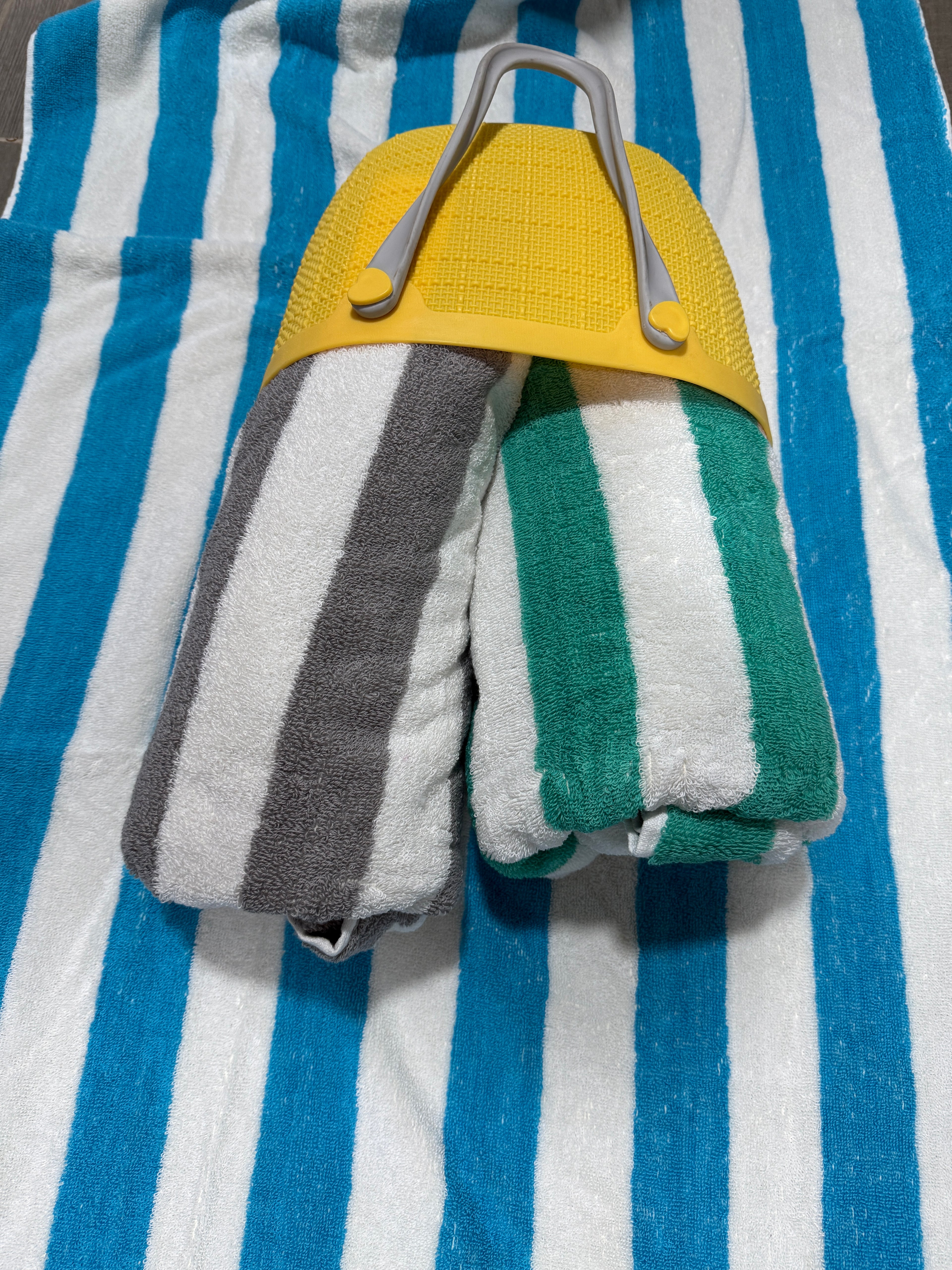 High quality striped beach towel super absorbent 150*78cm
