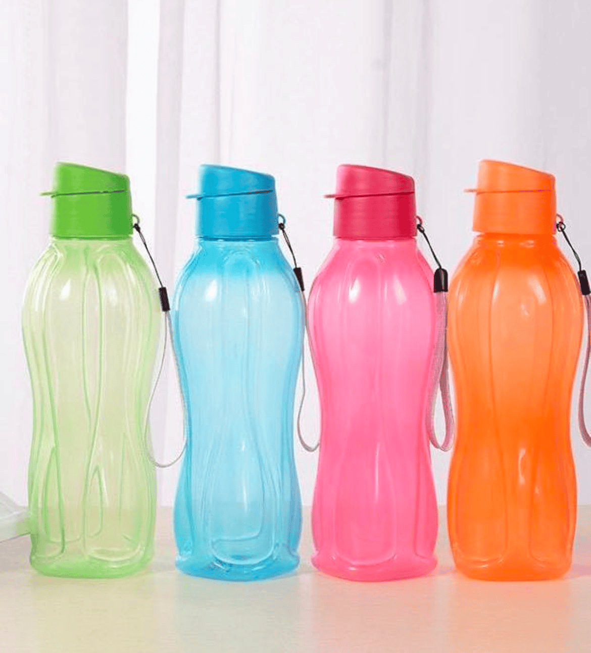 Hard plastic water bottle