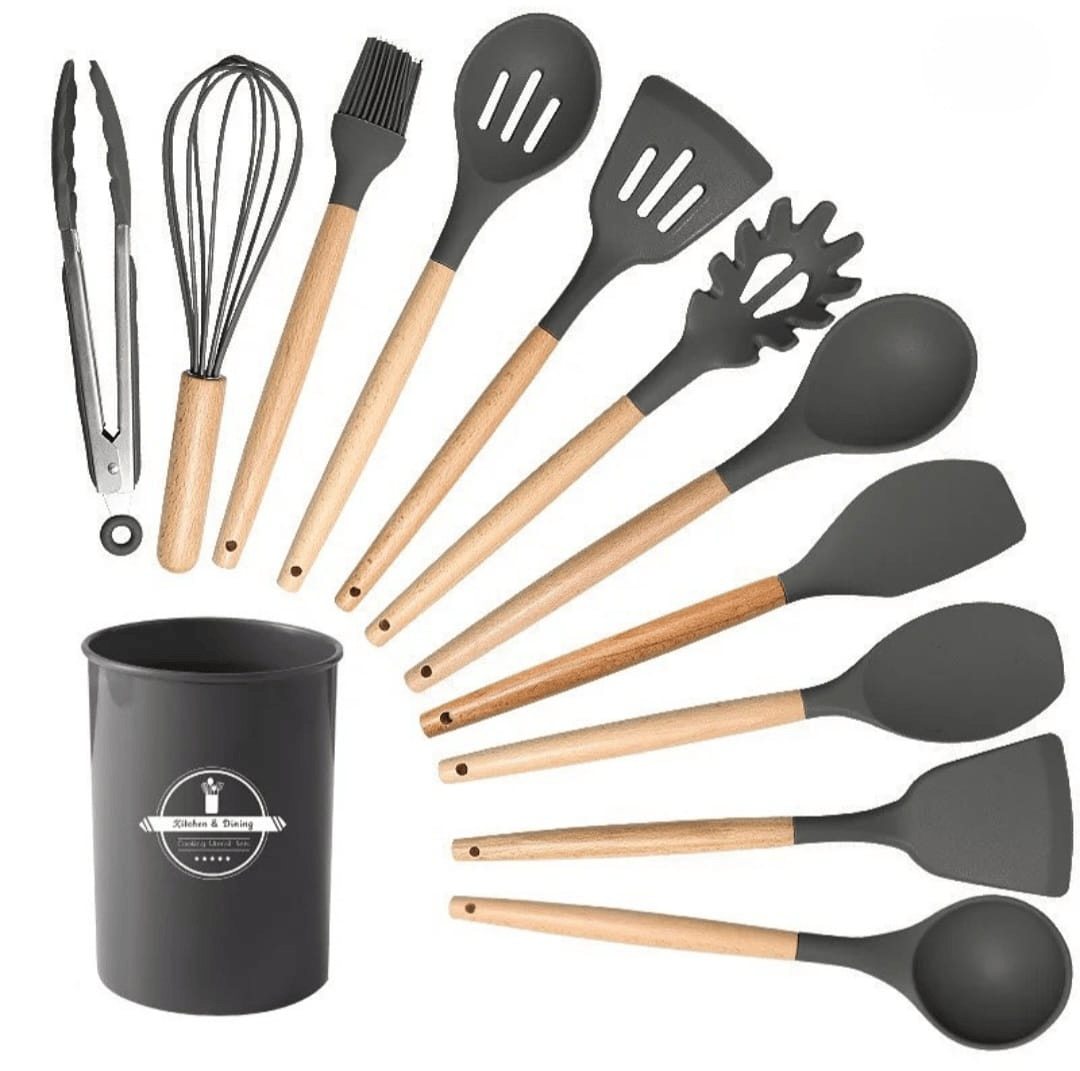 Cooking utensil silicone set (12pcs)
