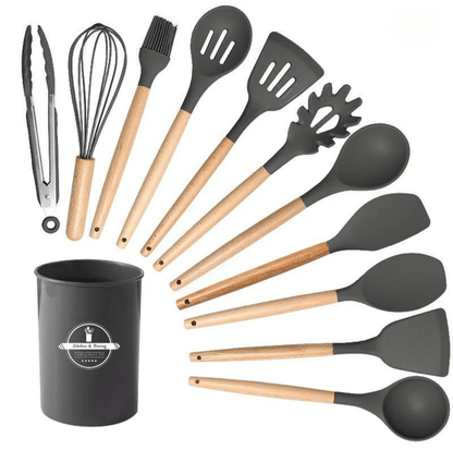 Cooking utensil silicone set (12pcs)