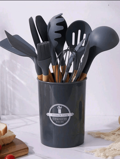 Cooking utensil silicone set (12pcs)