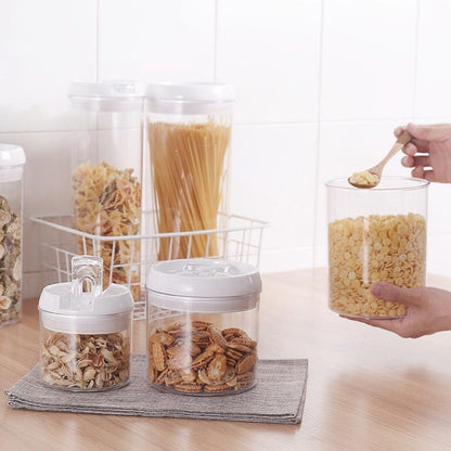 Food storage jar sealed closure easy to open 15*10CM /20*10CM /25*10CM