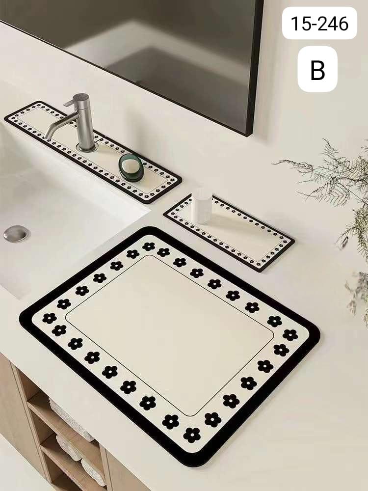 Dish and sink drying mat 4 pcs set